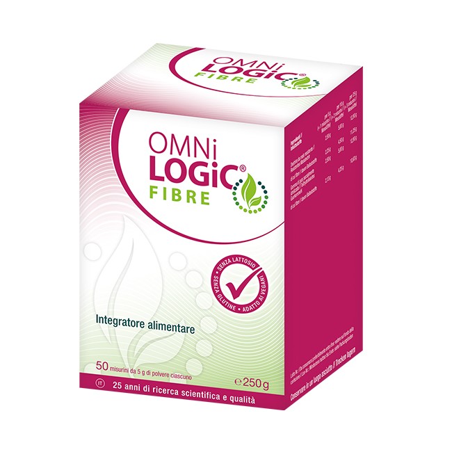 Barattolo da 250 grammi di Omni-Biotic Logic Fibre, integratore per il benessere dell'intestino. Barattolo da 250 grammi di Omni-Biotic Logic Fibre, integratore per il benessere dell'intestino.