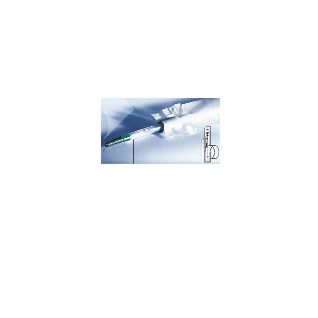 CATETERE VESCICALE PER CATETERISMO INTERMITTENTE LUBRIFICATO IN GEL IN PVC MONOUSO CON CAPSULA DI GEL INTEGRATA MOBILE 2 FORI AT CATETERE VESCICALE PER CATETERISMO INTERMITTENTE LUBRIFICATO IN GEL IN PVC MONOUSO CON CAPSULA DI GEL INTEGRATA MOBILE 2 FORI AT