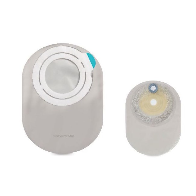 Sensura Mio Flex Sistema 2 Pezzi Con Aggancio Adesivo Sacca Colostomia A Fondo Chiuso Trasparente 70mm 30 Pezzi
