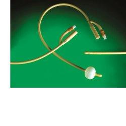 CATETERE URETRALE FOLEY IN LATTICE SILICONATO CH24 PER CATETERIZZAZIONE VESCICALE PRODOTTO IN LATTICE MEDICALE E TRATTATO IN SIL