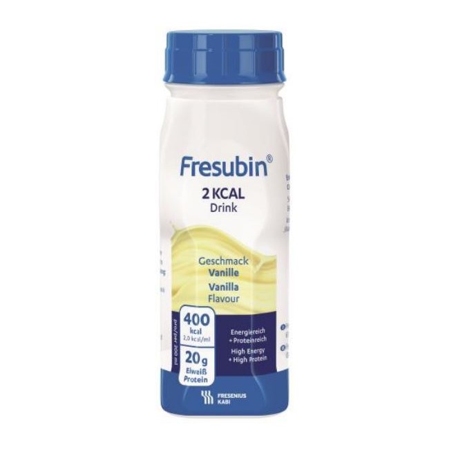 FRESUBIN 2 KCAL DRINK VANIGLIA 4 FLACONI X 200 ML FRESUBIN 2 KCAL DRINK VANIGLIA 4 FLACONI X 200 ML