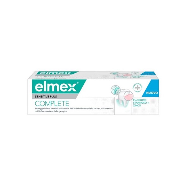ELMEX DENTIFRICIO SENSITIVE PLUS COMPLETE 75 ML ELMEX DENTIFRICIO SENSITIVE PLUS COMPLETE 75 ML