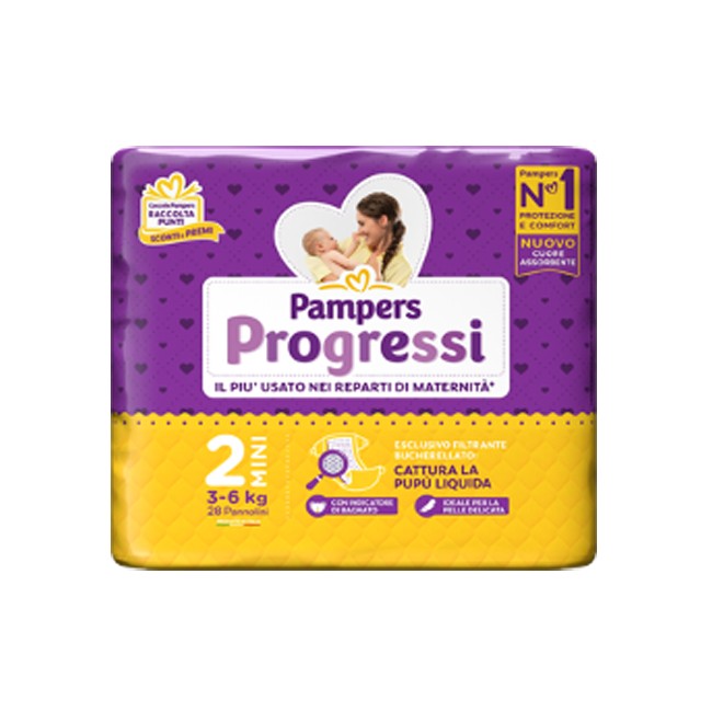 Pampers Progressi Mini 28 Pezzi