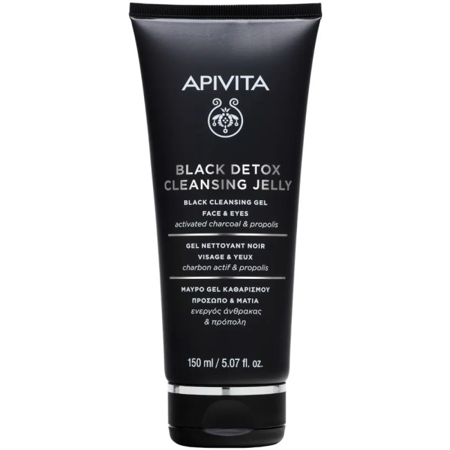 APIVITA BLACK DETOX CLEANSER 150 ML/20 APIVITA BLACK DETOX CLEANSER 150 ML/20