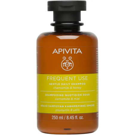 APIVITA SHAMPOO GENTLE DAILY CHAMOMILLA&HONEY 250 ML APIVITA SHAMPOO GENTLE DAILY CHAMOMILLA&HONEY 250 ML