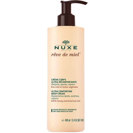 Flacone da 400 ml di Nuxe Reve De Miel Crema Corpo Nutriente