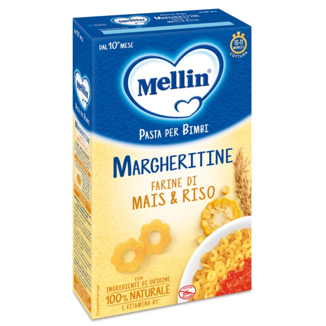 MELLIN MARGHERITINE CON MAIS E RISO 280 G MELLIN MARGHERITINE CON MAIS E RISO 280 G