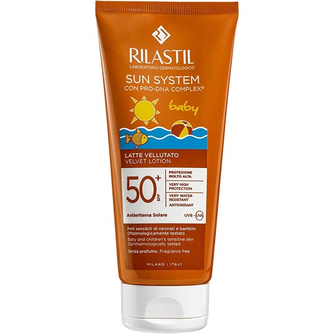 Rilastil Sun System Latte Solare Idratante Bambino Spf 50+ 250 ml Rilastil Sun System Latte Solare Idratante Bambino Spf 50+ 250 ml