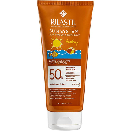 Rilastil Sun System Latte Solare Idratante Bambino Spf 50+ 250 ml