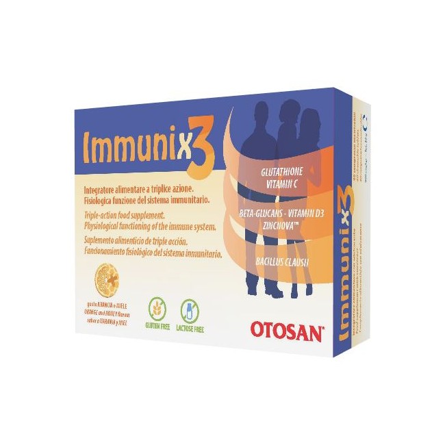 IMMUNIX3 OTOSAN 40 COMPRESSE MASTICABILI IMMUNIX3 OTOSAN 40 COMPRESSE MASTICABILI
