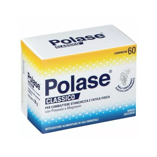 Polase Integratore Di Magnesio E Potassio 60 Compresse Polase Integratore Di Magnesio E Potassio 60 Compresse