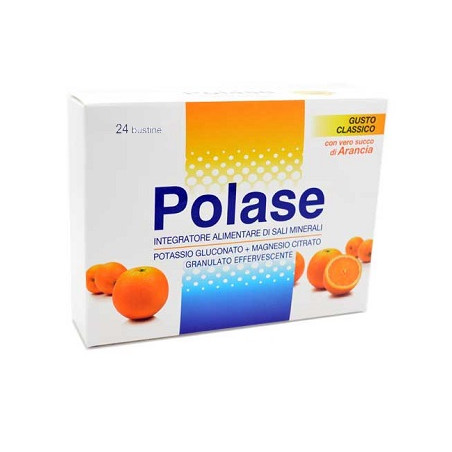 POLASE ARANCIA 24 BUSTINE EFFERVESCENTI POLASE ARANCIA 24 BUSTINE EFFERVESCENTI