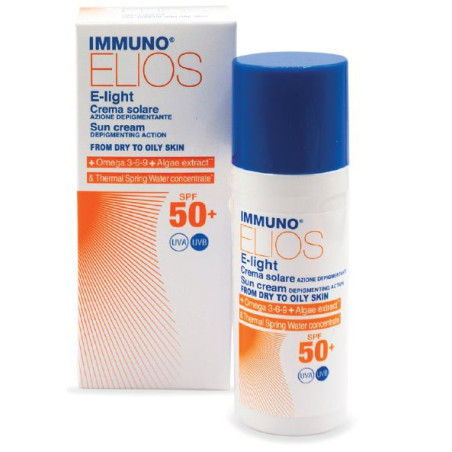 Immuno Elios Cream E-light Spf50+ Lightening 40 Ml Immuno Elios Cream E-light Spf50+ Lightening 40 Ml