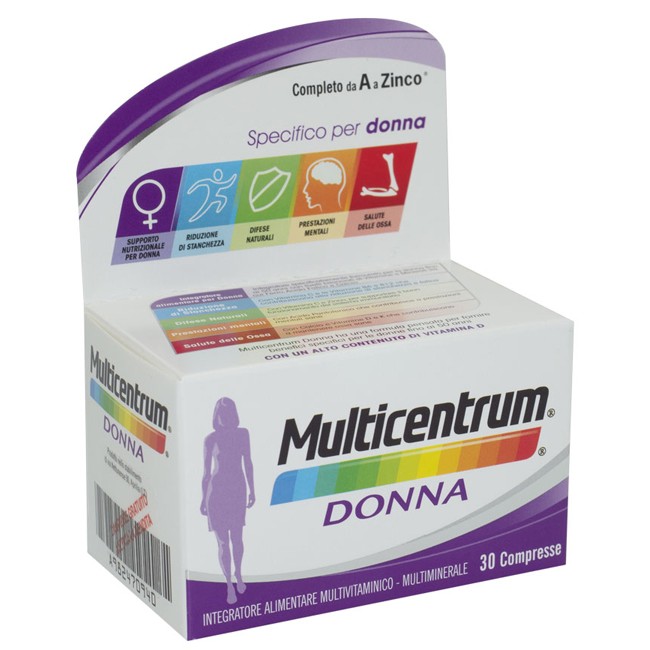 MULTICENTRUM DONNA 30 COMPRESSE MULTICENTRUM DONNA 30 COMPRESSE