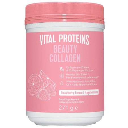 Barattolo da 271 Gr di Vital Proteins Beauty Collagen Integratore Per Il Benessere Di Pelle E Capelli.