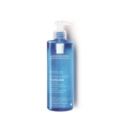 Flacone da 400 ml di La Roche Posay Toleriane Foaming Gel Detergente Purificante Per Impurità.