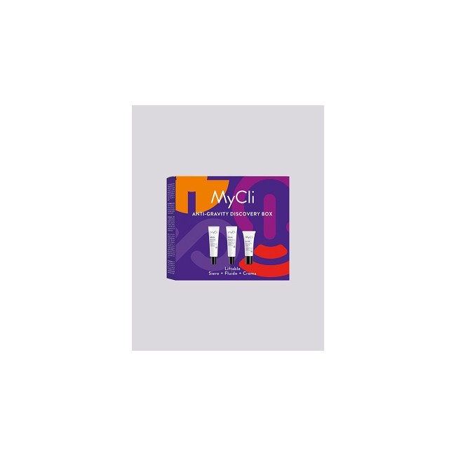Mycli Anti Gravity Discovery Box 1 Mycli Liftable Crema 15 Ml + 1 Mycli Pluriday 15 Ml + 1 Mycli Rebuilding 15 Ml