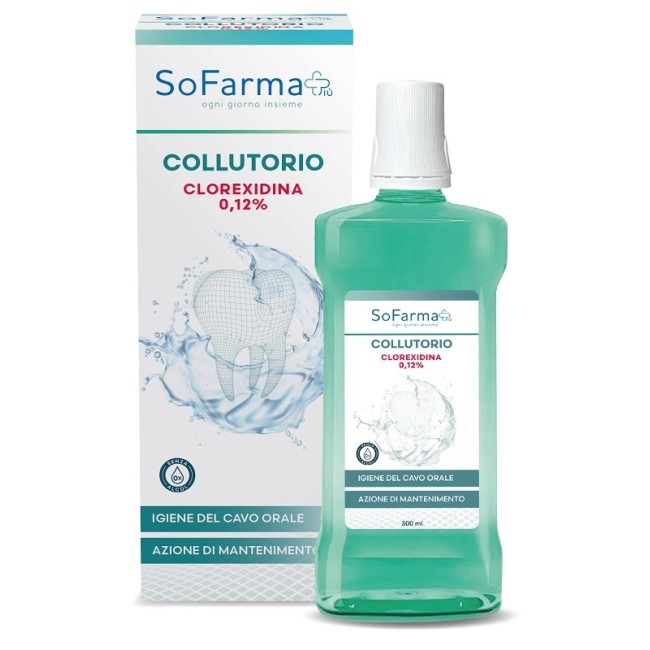 COLLUTORIO CLOREX 012 300 ML SOFARMAPIU' COLLUTORIO CLOREX 012 300 ML SOFARMAPIU'