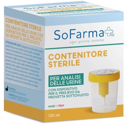 Contenitore Urina Sottovuoto Da 120 Ml Sofarmapiu\'