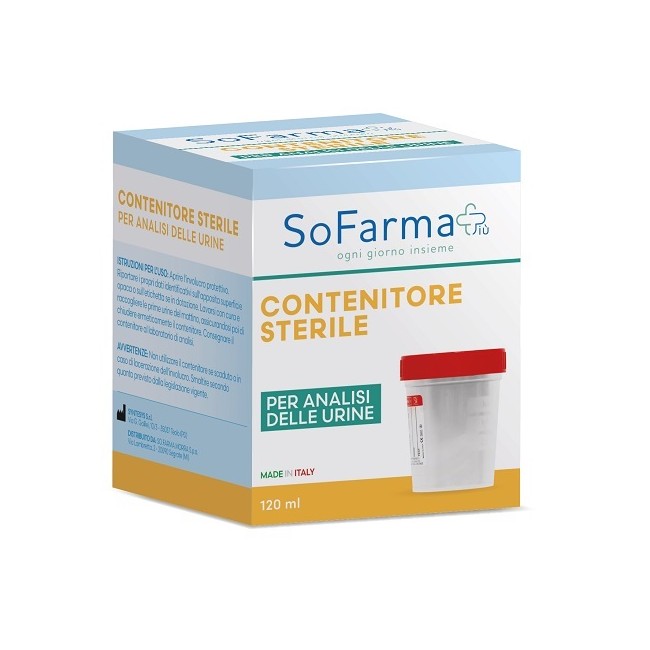 Contenitore Urina In Polipropilene Da 120 Ml Sofarmapiù