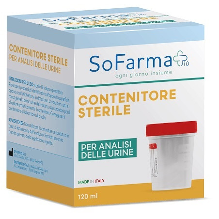 Contenitore Urina In Polipropilene Da 120 Ml Sofarmapiù
