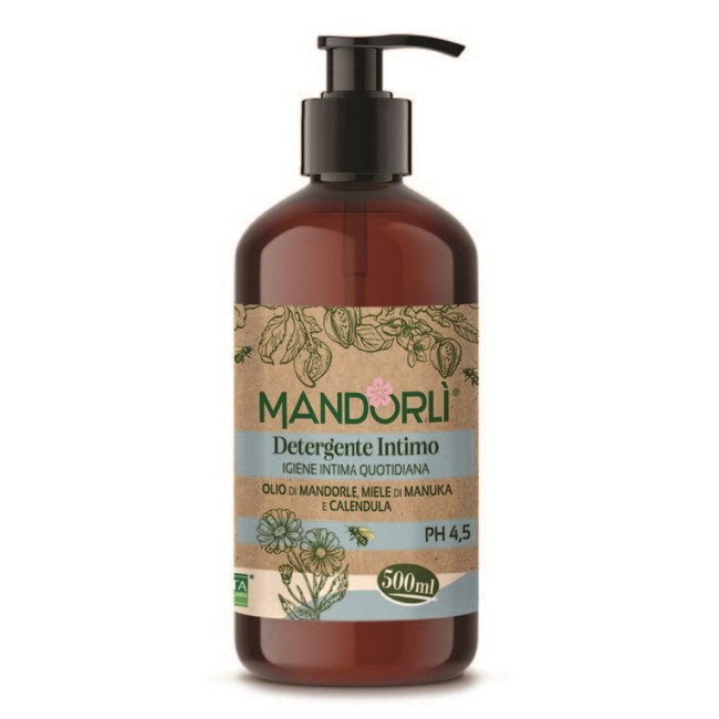 MANDORLI DETERGENTE INTIMO IGIENE INTIMA QUOTIDIANA 500 ML MANDORLI DETERGENTE INTIMO IGIENE INTIMA QUOTIDIANA 500 ML
