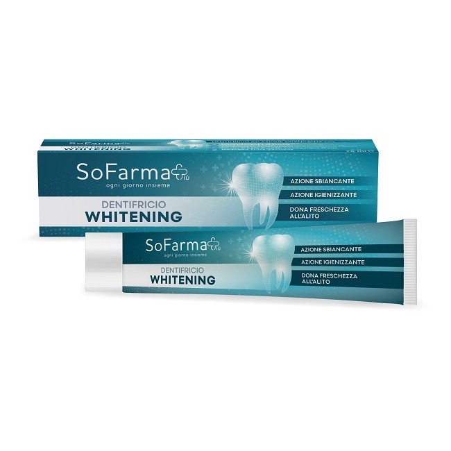 Sofarmapiù Dentifricio Whitening Azione Sbiancante 75 Ml Sofarmapiù Dentifricio Whitening Azione Sbiancante 75 Ml