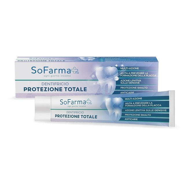 DENTIFRICIO PROTEZIONE TOTALE 75 ML SOFARMAPIU' DENTIFRICIO PROTEZIONE TOTALE 75 ML SOFARMAPIU'