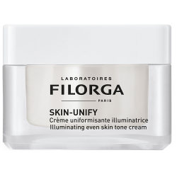 Vasetto da 50 ml di Filorga Skin Unify Crema Antirughe Uniformante Illuminante.