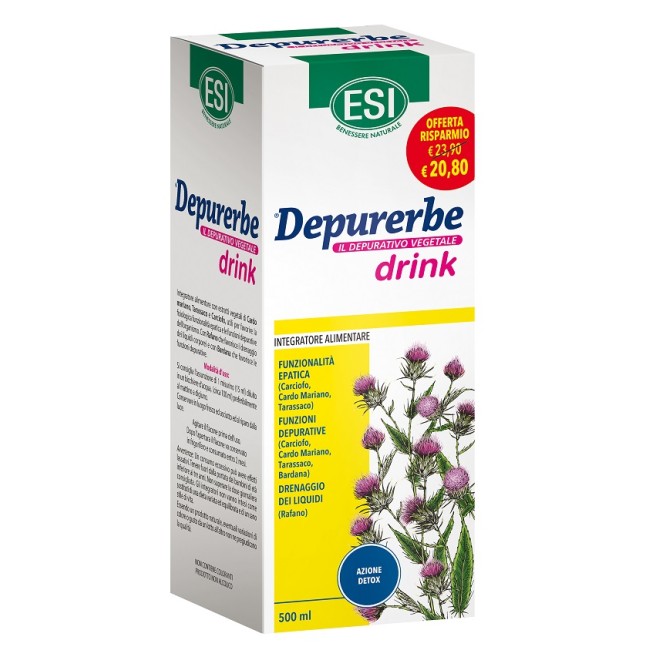 ESI DEPURERBE DRINK 500 ML ESI DEPURERBE DRINK 500 ML