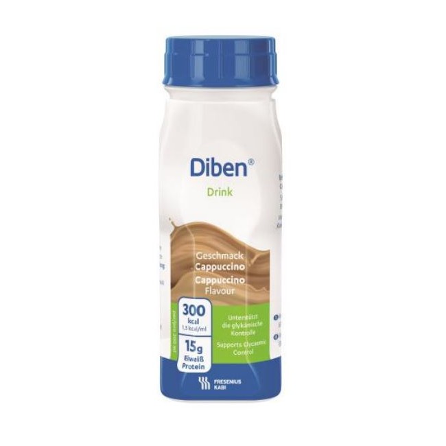 DIBEN DRINK CAPPUCCINO 4 FLACONI X 200 ML DIBEN DRINK CAPPUCCINO 4 FLACONI X 200 ML