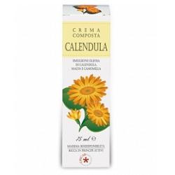 Tubo da 75 g di Calendula Crema Composta Per Pelle Irritata e Disidratata.