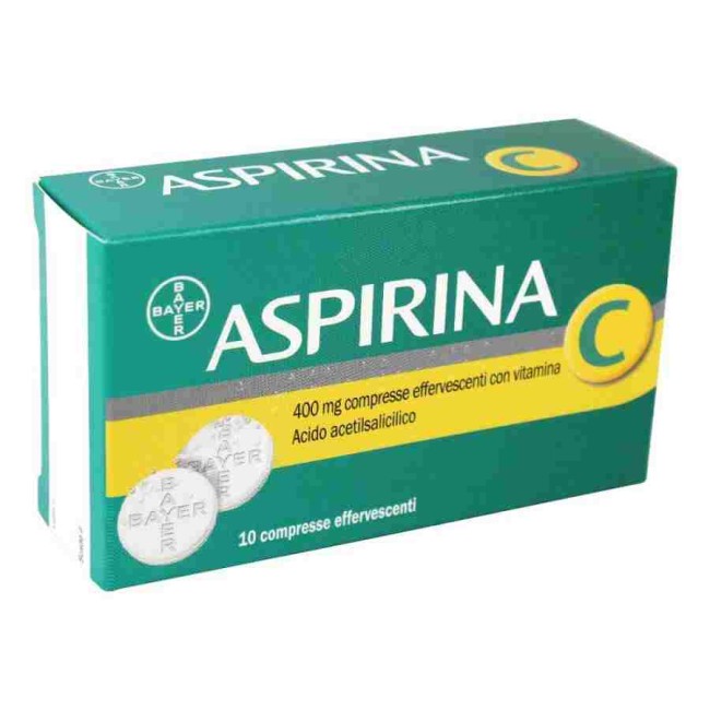 ASPIRINA C 10 COMPRESSE EFFERVESCENTI 400+240MG ASPIRINA C 10 COMPRESSE EFFERVESCENTI 400+240MG