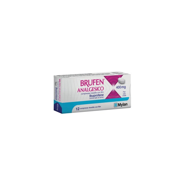IBUPROFENE ARI*12CPR RIV 400MG