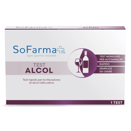 TEST AUTODIAGNOSTICO RAPIDO ALCOL SOFARMAPIU'