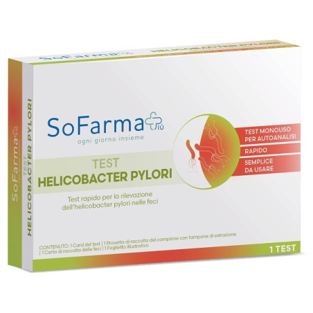 TEST AUTODIAGNOSTICO HELICOBACTER PYLORI SOFARMAPIU' TEST AUTODIAGNOSTICO HELICOBACTER PYLORI SOFARMAPIU'