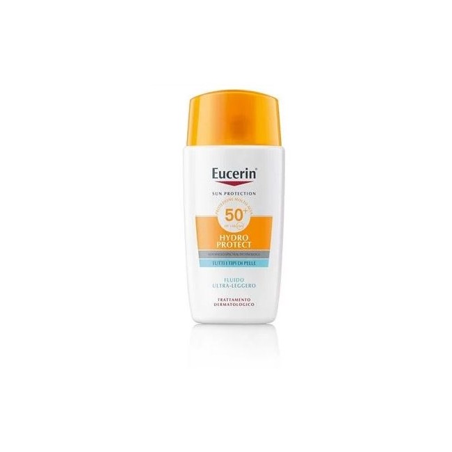 Eucerin Sun Face Hydro Protect Fluido Ultra Leggero Spf50+ 50 Ml Eucerin Sun Face Hydro Protect Fluido Ultra Leggero Spf50+ 50 Ml