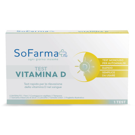 Test Autodiagnostico Vitamina D 1 Pezzo Sofarmapiu'