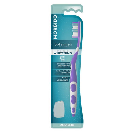 Spazzolino Whitening Setole Morbide Sofarmapiu' Spazzolino Whitening Setole Morbide Sofarmapiu'