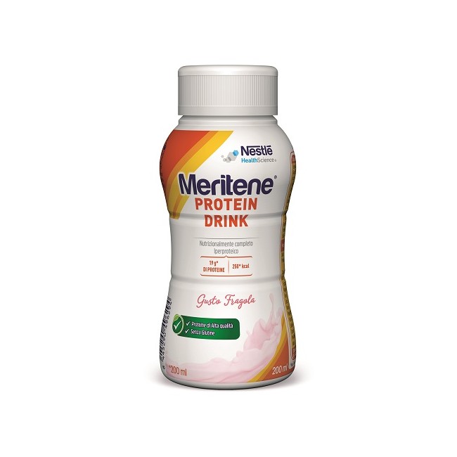 MERITENE PROTEIN DRINK FRAGOLA 200 ML MERITENE PROTEIN DRINK FRAGOLA 200 ML