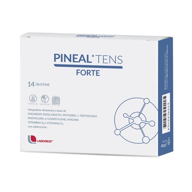 Confezione da 14 bustine di Laborest Pineal Tens Forte Integratore Energizzante Tonificante. Confezione da 14 bustine di Laborest Pineal Tens Forte Integratore Energizzante Tonificante.