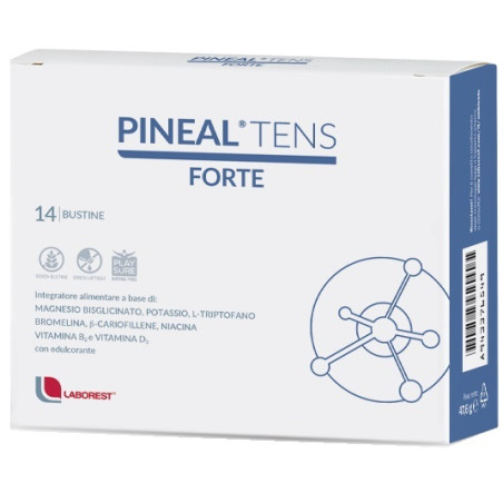 Confezione da 14 bustine di Laborest Pineal Tens Forte Integratore Energizzante Tonificante. Confezione da 14 bustine di Laborest Pineal Tens Forte Integratore Energizzante Tonificante.