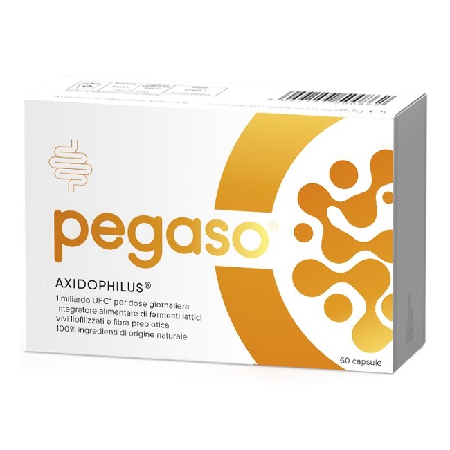 Confezione convenienza da 60 capsule di Pegaso Axidophilus integratore di fermenti lattici vivi Confezione convenienza da 60 capsule di Pegaso Axidophilus integratore di fermenti lattici vivi