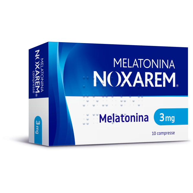 MELATONINA NOXAREM*10CPR 3MG MELATONINA NOXAREM*10CPR 3MG