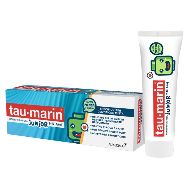 TAU MARIN DENTIFRICIO JUNIOR 7-12 ANNI 50 ML TAU MARIN DENTIFRICIO JUNIOR 7-12 ANNI 50 ML