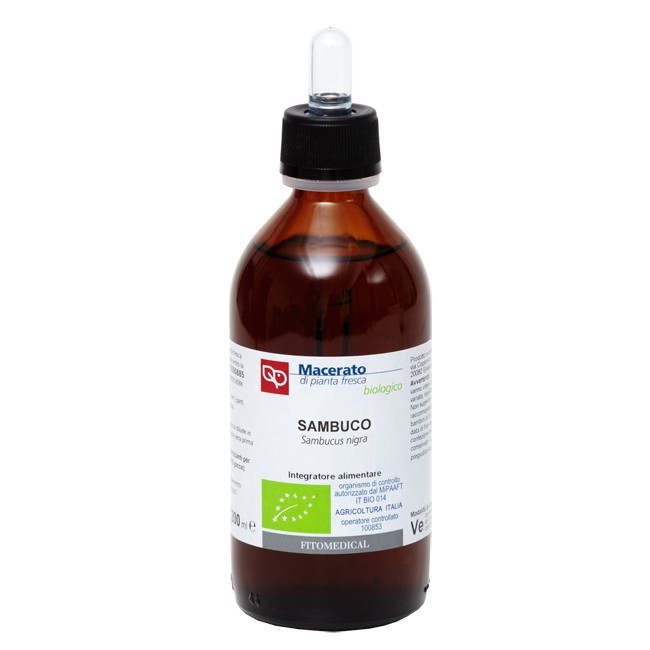 SAMBUCO TINTURA MADRE BIO 200 ML SAMBUCO TINTURA MADRE BIO 200 ML