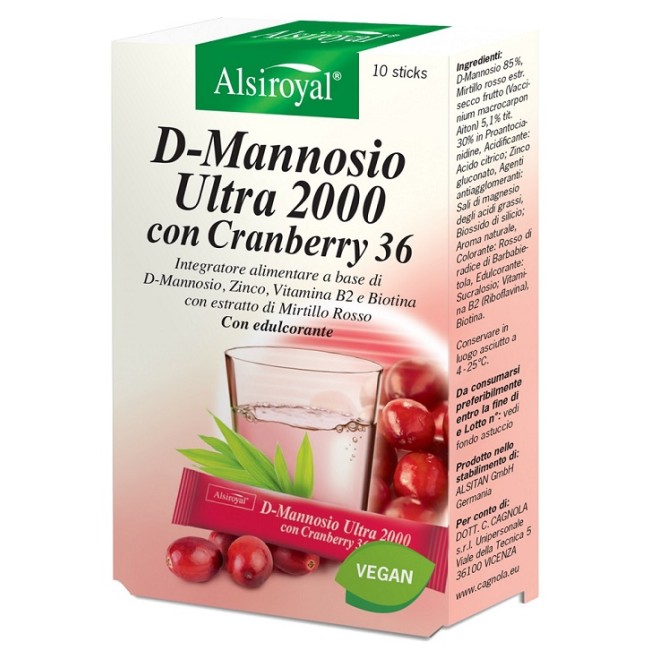D MANNOSIO ULTRA 2000 CRANBERRY 10 STICK D MANNOSIO ULTRA 2000 CRANBERRY 10 STICK