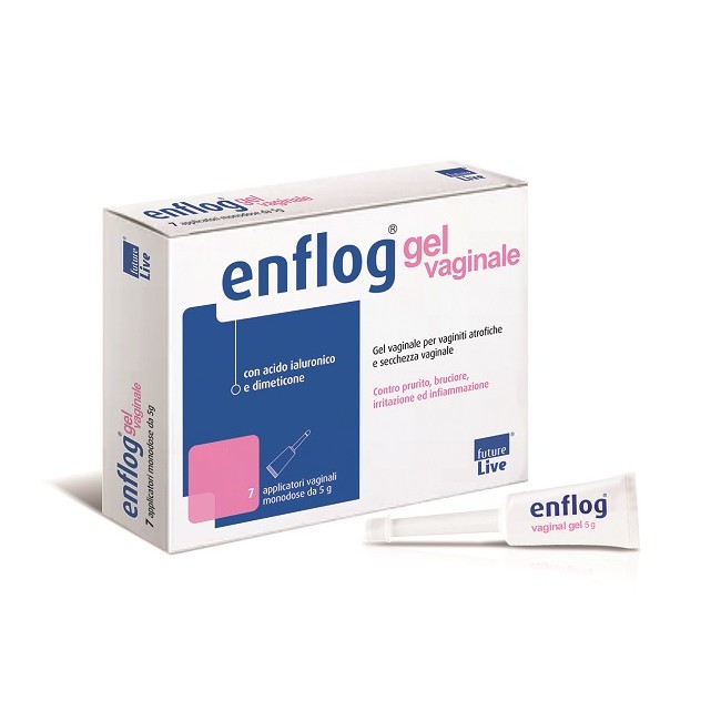 Enflog Gel Vaginale 7 Applicatori Monodose Da 5 G Enflog Gel Vaginale 7 Applicatori Monodose Da 5 G