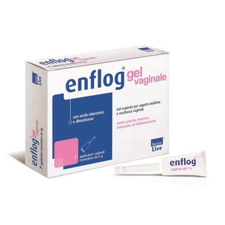 Enflog Gel Vaginale 7 Applicatori Monodose Da 5 G Enflog Gel Vaginale 7 Applicatori Monodose Da 5 G