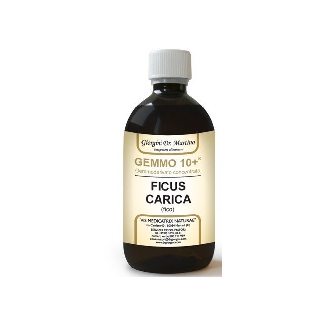Gemmo 10+ Fico Liquido Analcolico 500 Ml